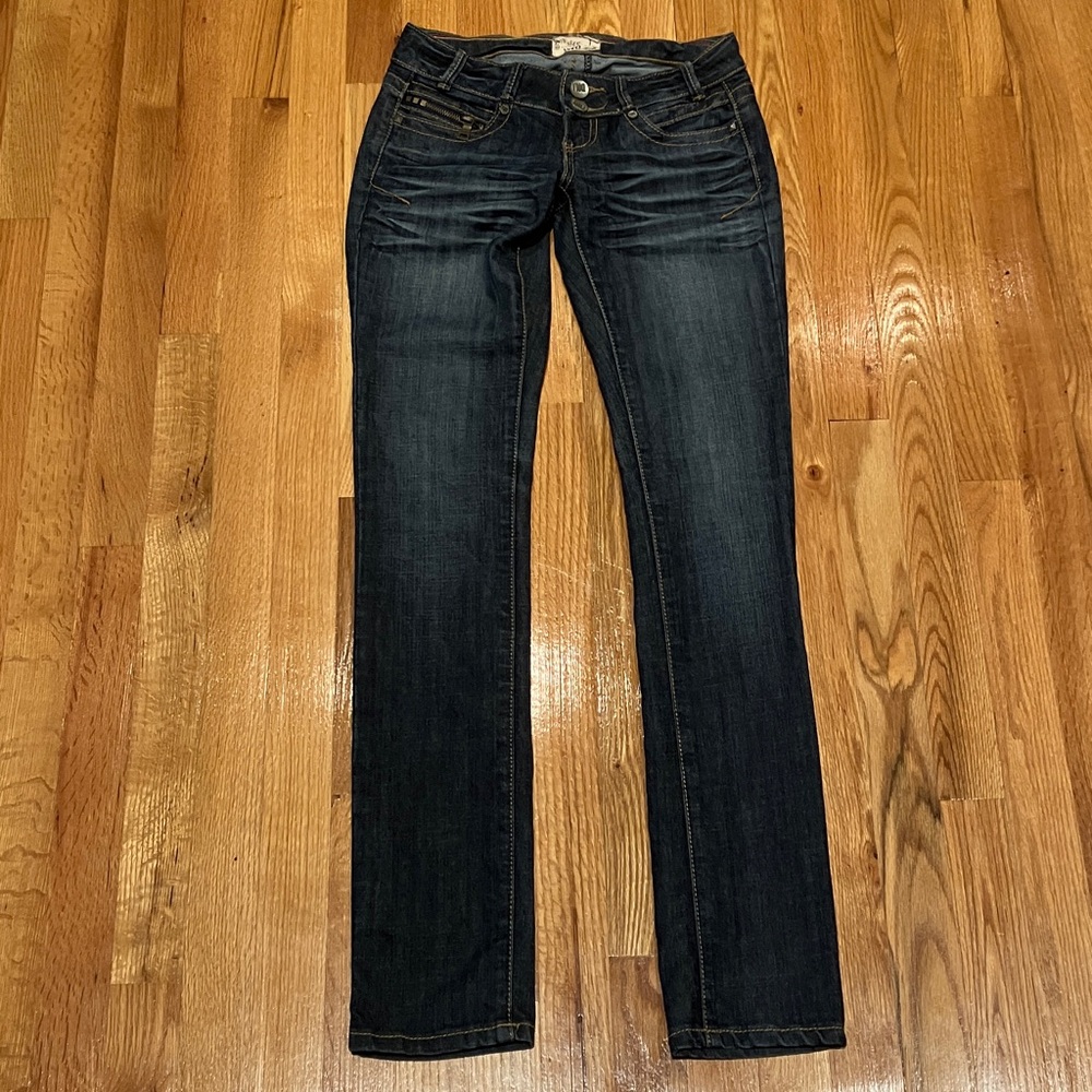 Classic Dark Wash Skinny Jeans